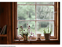 Tablet Screenshot of honeyandjam.com